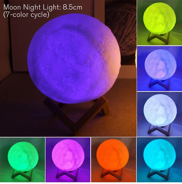 LED Moon Night Light